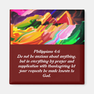 Jesus is here magnet