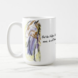 Jesus is holy ghost Two-Tone coffee mug