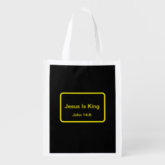 Jesus Is King -Christian Faith Tote Bag |John 14:6
