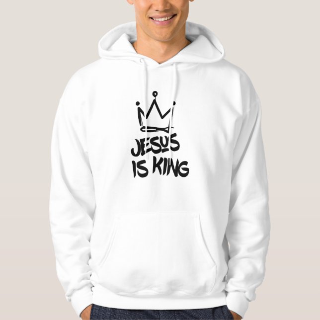 Jesus is king hoodie (Front)