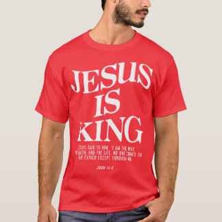 Jesus Is King Jesus John 1 Costume Christian Mens  T-Shirt