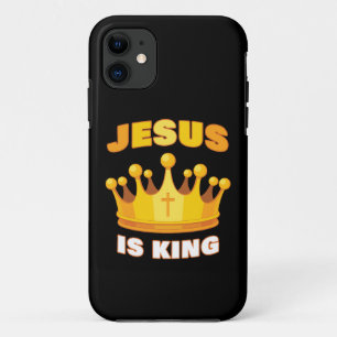 JESUS is King – Kids & Family Christian Faith  iPhone 11 Case