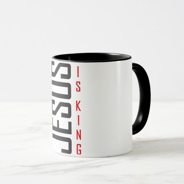 Jesus is King Mug (Front Right)
