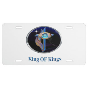 Jesus is King of Kings License Plate