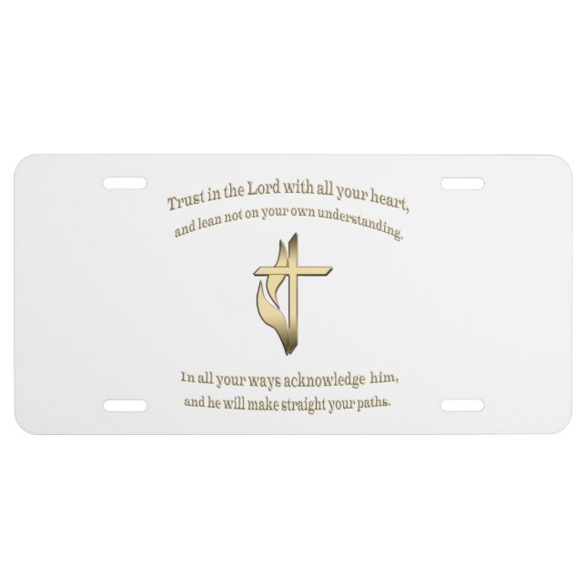 Jesus is King of Kings License Plate (Front)