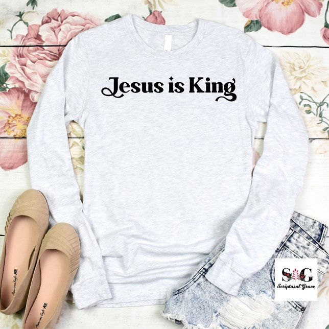 Jesus Is King Sweatshirt (Creator Uploaded)
