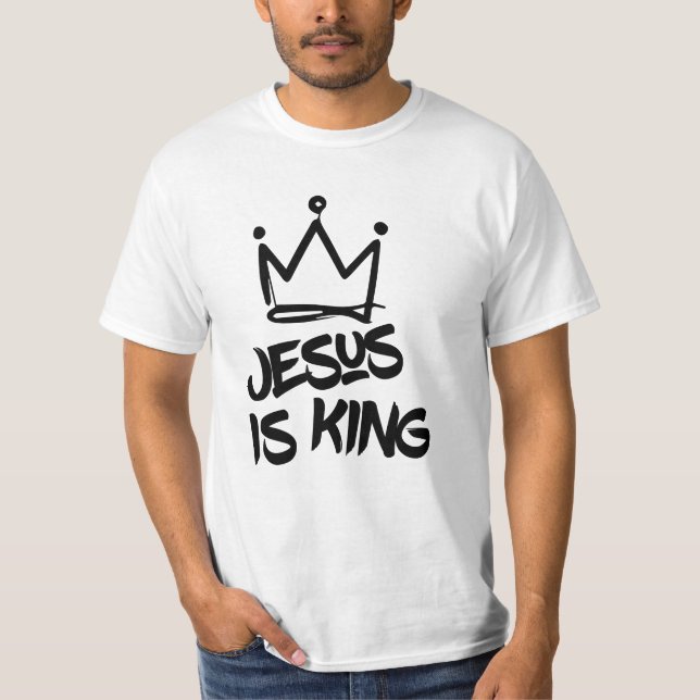 Jesus is king T-Shirt (Front)