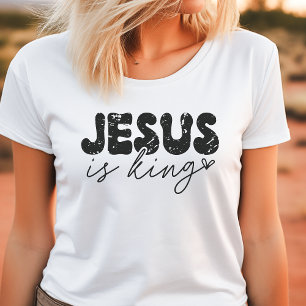 Jesus is King Tri-Blend Shirt