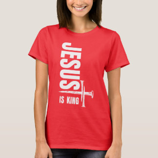 Jesus is King Vintage Christian T-Shirt