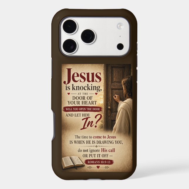 Jesus is Knocking#2  Case-Mate iPhone Case (Back)
