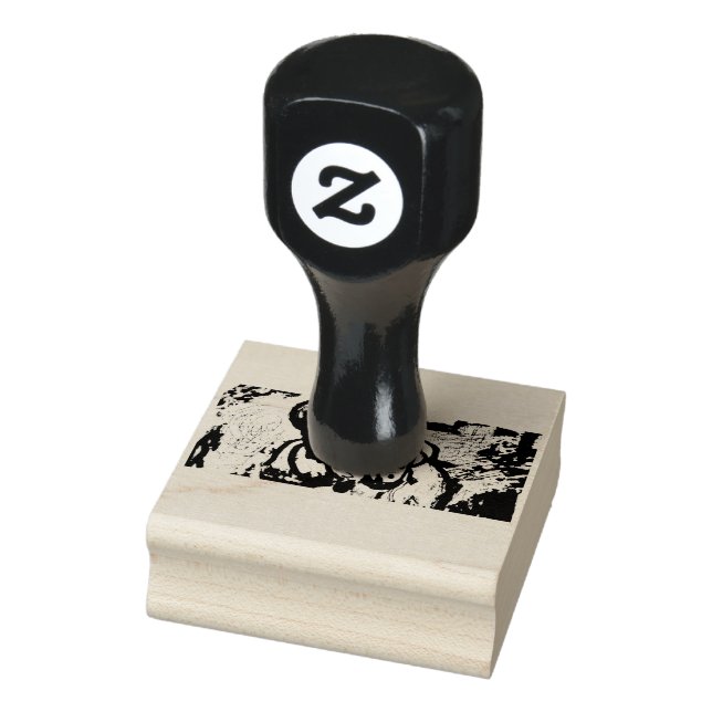 Jesus is light of world rubber stamp (Stamp)