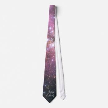 Jesus Is Lord 10 Tie by Ronspassionfordesign at Zazzle