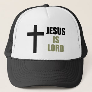 Jesus Is Lord and Savior and the Light Trucker Hat