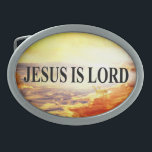 Jesus is Lord Belt Buckle<br><div class="desc">Jesus is Lord buckle by danieljm</div>