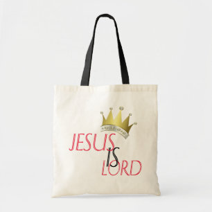 Jesus Is Lord Budget Tote