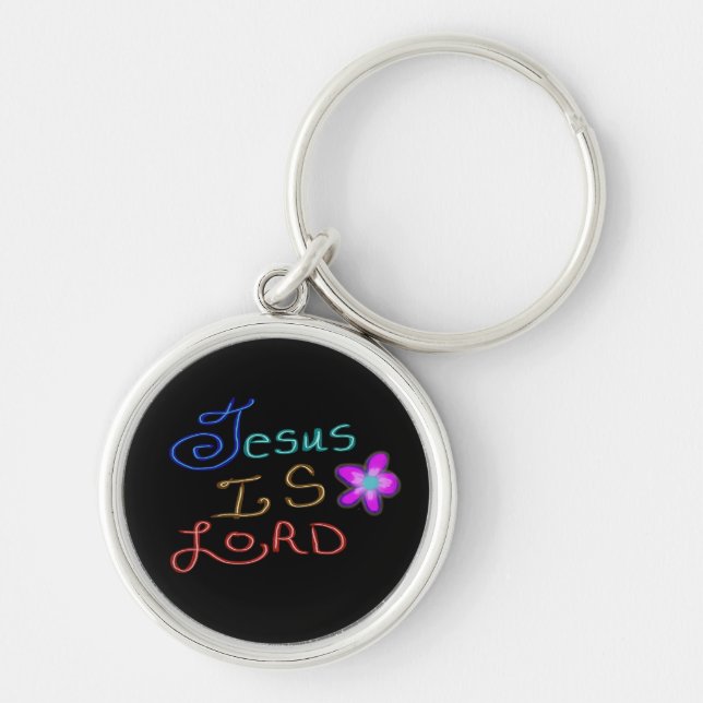 Jesus is LORD Christian  Keychain (Front)