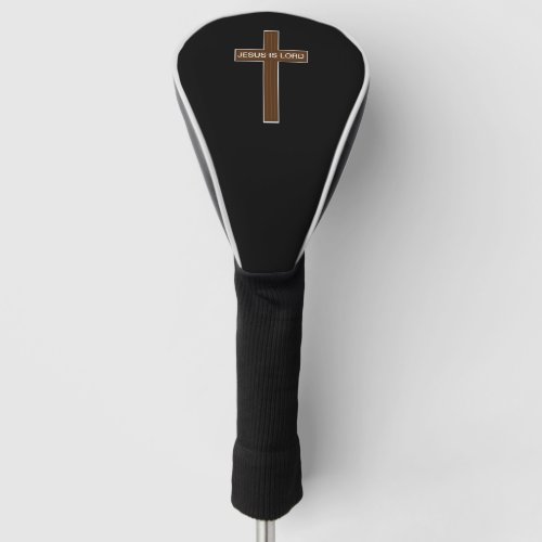 Jesus is Lord Cross Golf Head Cover