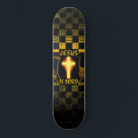 Jesus is Lord Cross skateboard<br><div class="desc">Jesus is Lord Cross skateboard created by Christian Recording Artist Daniel James. Hear Daniel James music at danieljm.com.</div>