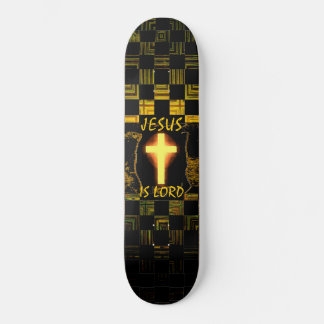 Jesus is Lord Cross skateboard