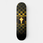 Jesus is Lord Cross skateboard