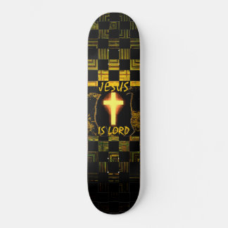 Jesus is Lord Cross skateboard