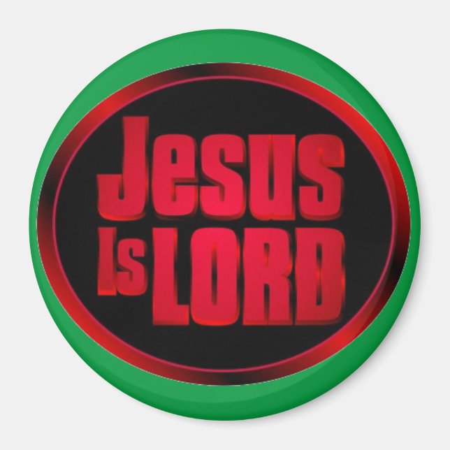 Jesus is Lord Customize It Magnet (Front)