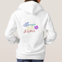 Jesus is LORD Faith Quote with Colorful Text
