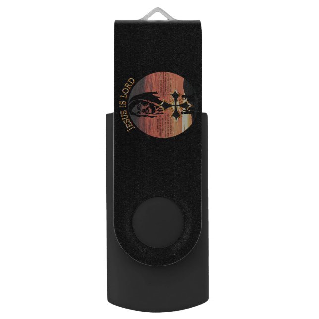 Jesus Is Lord Flash Drive (Front Vertical)