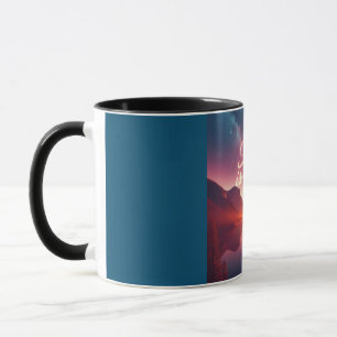 Jesus is Lord Mountain Water Scenery Mug