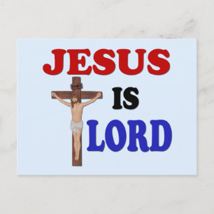 JESUS IS LORD POSTCARD