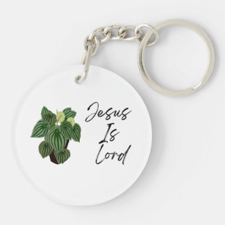 Jesus is Lord Round Acrylic Keychain,   Keychain