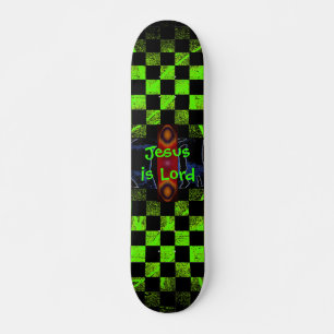 Jesus is Lord skateboard Deck