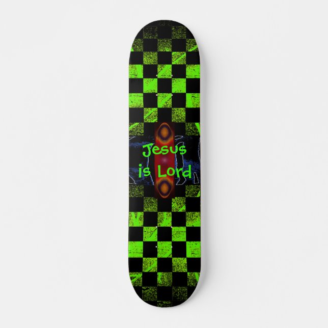 Jesus is Lord skateboard Deck (Front)