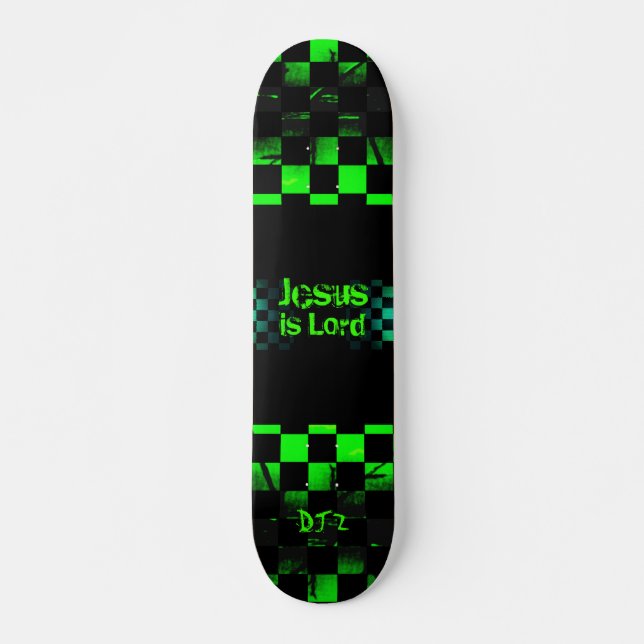 Jesus is Lord Skateboard Deck (Front)