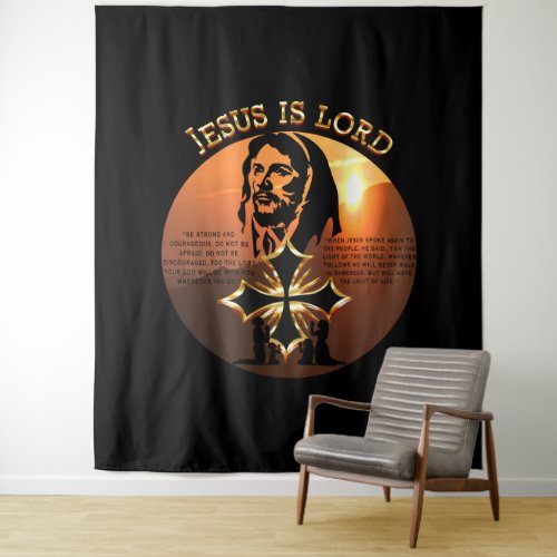 Jesus Is Lord Tapestry