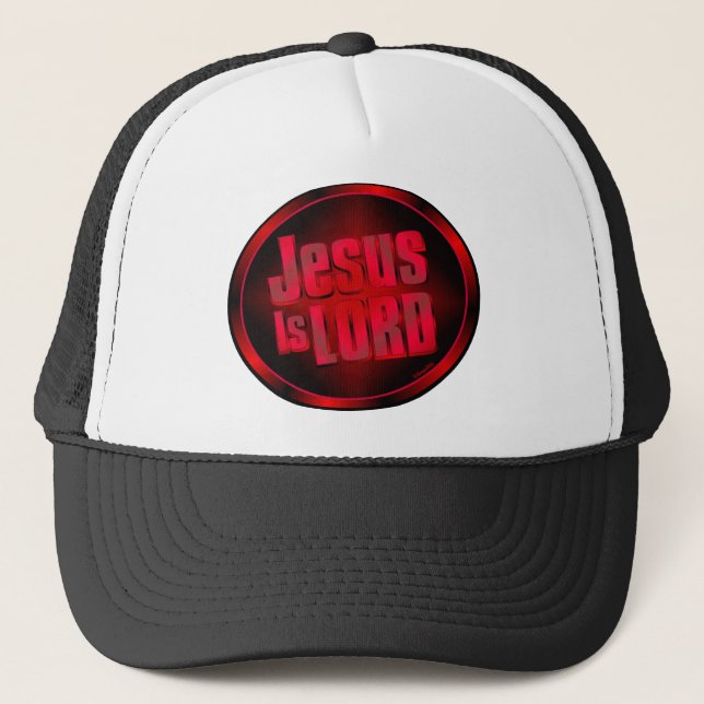 Jesus is Lord Trucker Hat (Front)