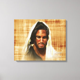 Jesus is Lord Wrapped Canvas Print