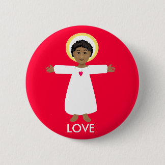 Jesus is love button