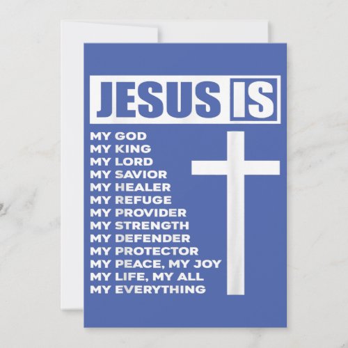 Jesus Is My All My Everything My God Lord Savior Invitation