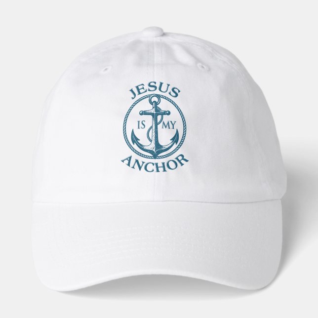 Jesus is my Anchor Hat (Front)