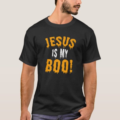 Jesus Is My Boo Christian Halloween Easy Costume T_Shirt