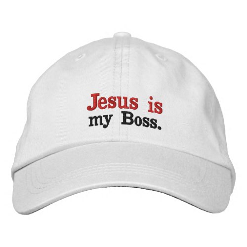 Jesus is my Boss Trendy hat