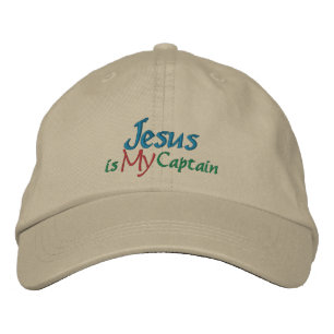 Jesus Is My Captain by SRF Embroidered Baseball Hat