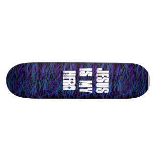 JESUS IS MY HERO skateboard Deck