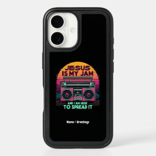 Jesus Is My Jam and I'm Here To Spread It Faith iPhone 16 Case