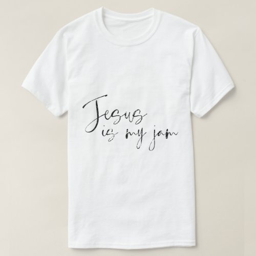 Jesus Is My Jam Cute Easter Vintage Christian T_Shirt