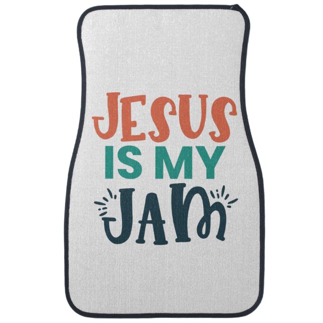 Jesus Is My Jam Floor Mats (Front)