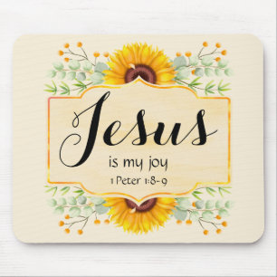 Jesus is my Joy Mouse Pad