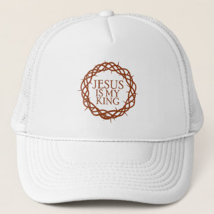 Jesus is My King Trucker Hat