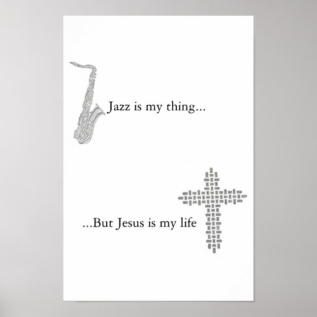 Jesus is my life poster (Front)